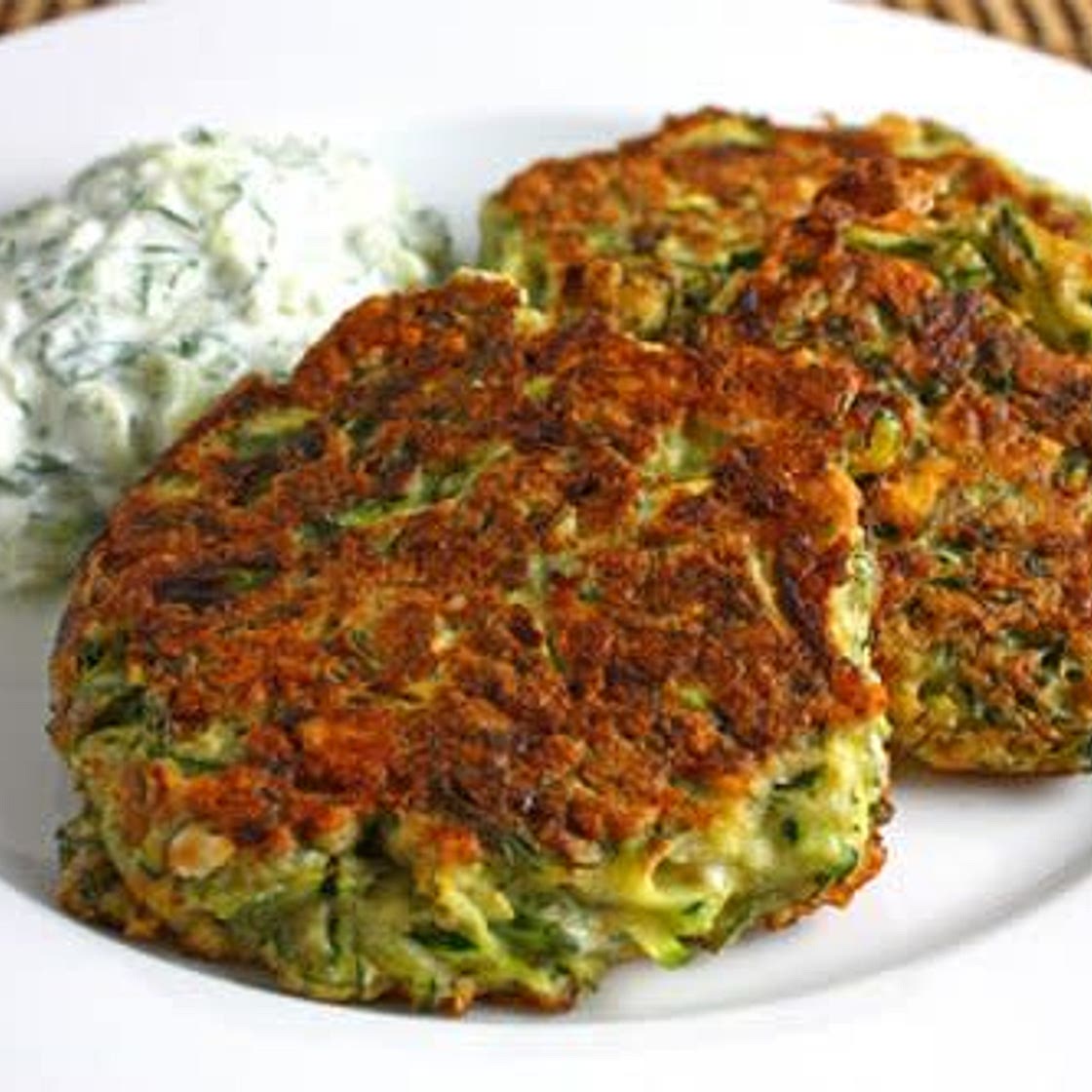 Greek-Style Zucchini Fritters