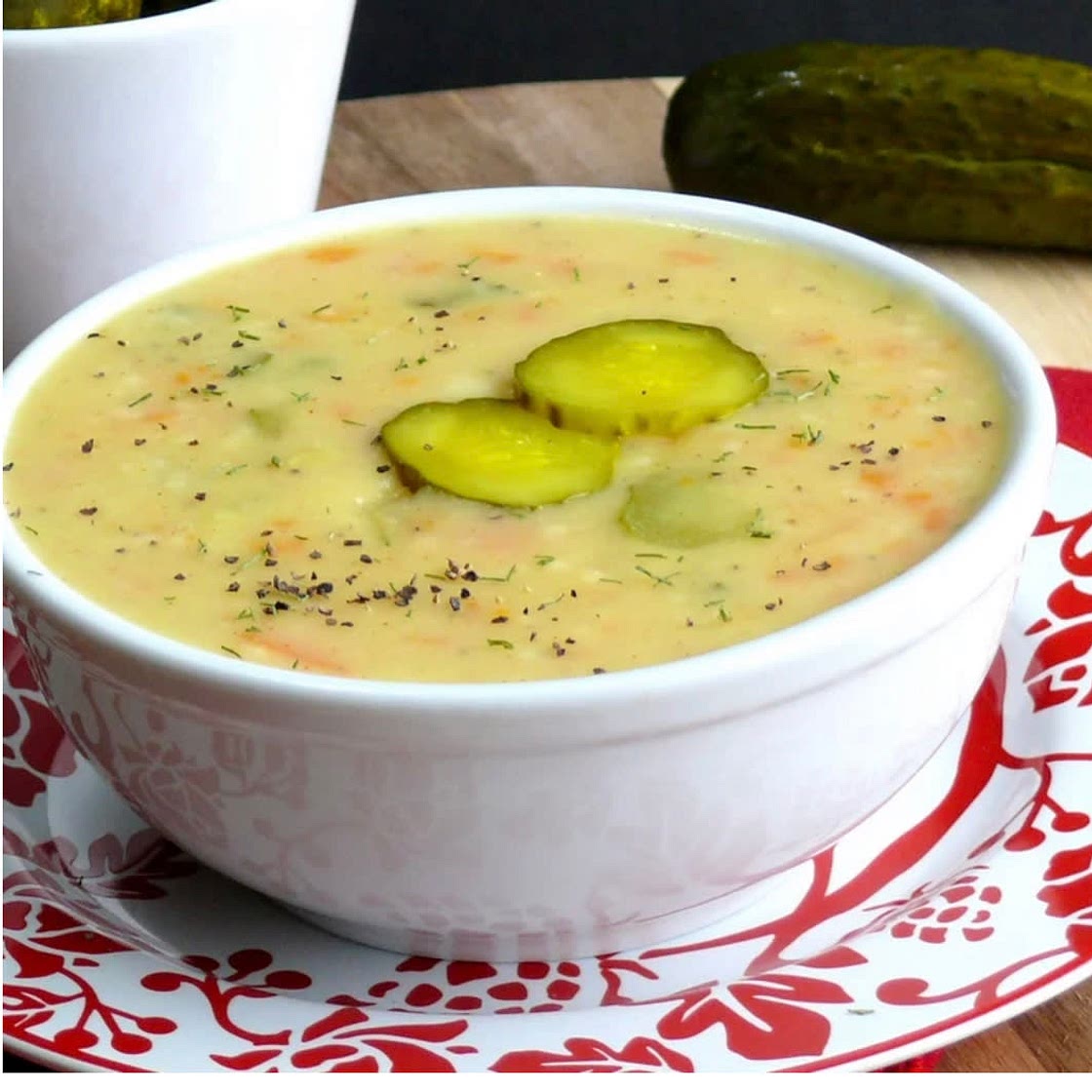 Dill Pickle Soup