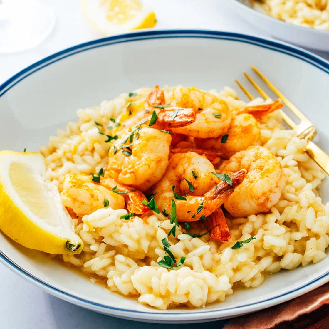 Creamy Shrimp Risotto