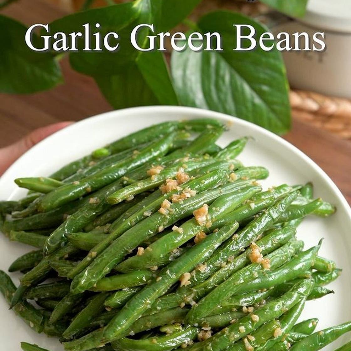 Chinese Garlic Green Beans