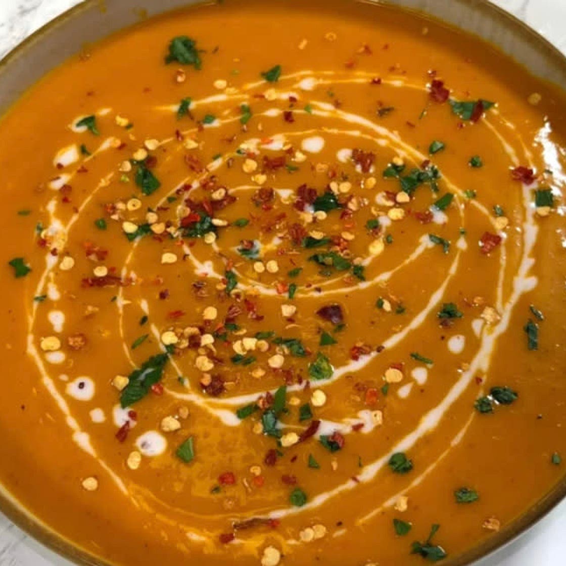 Vegan Butternut Squash Soup 