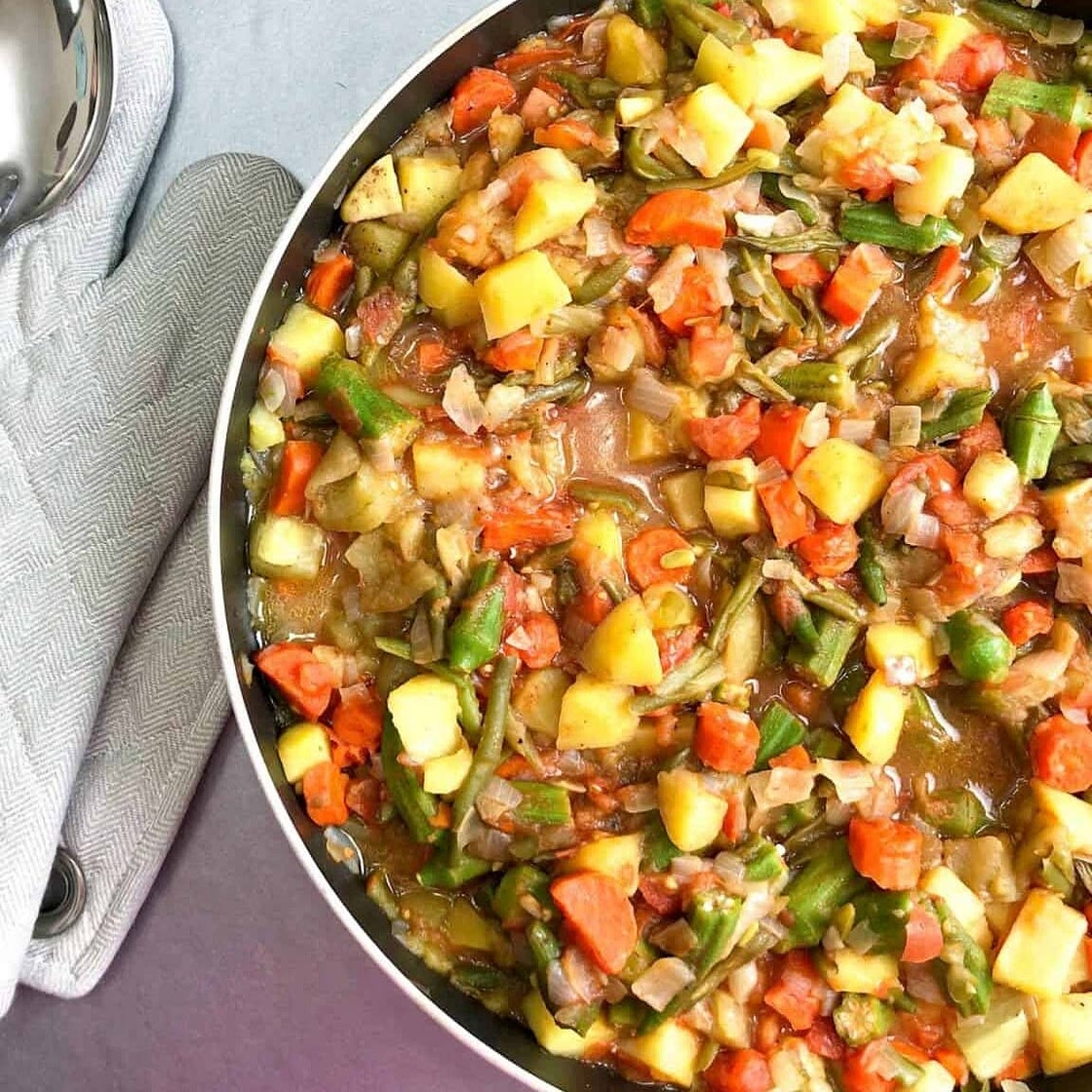 Roasted Mixed Vegetables with Garlic
