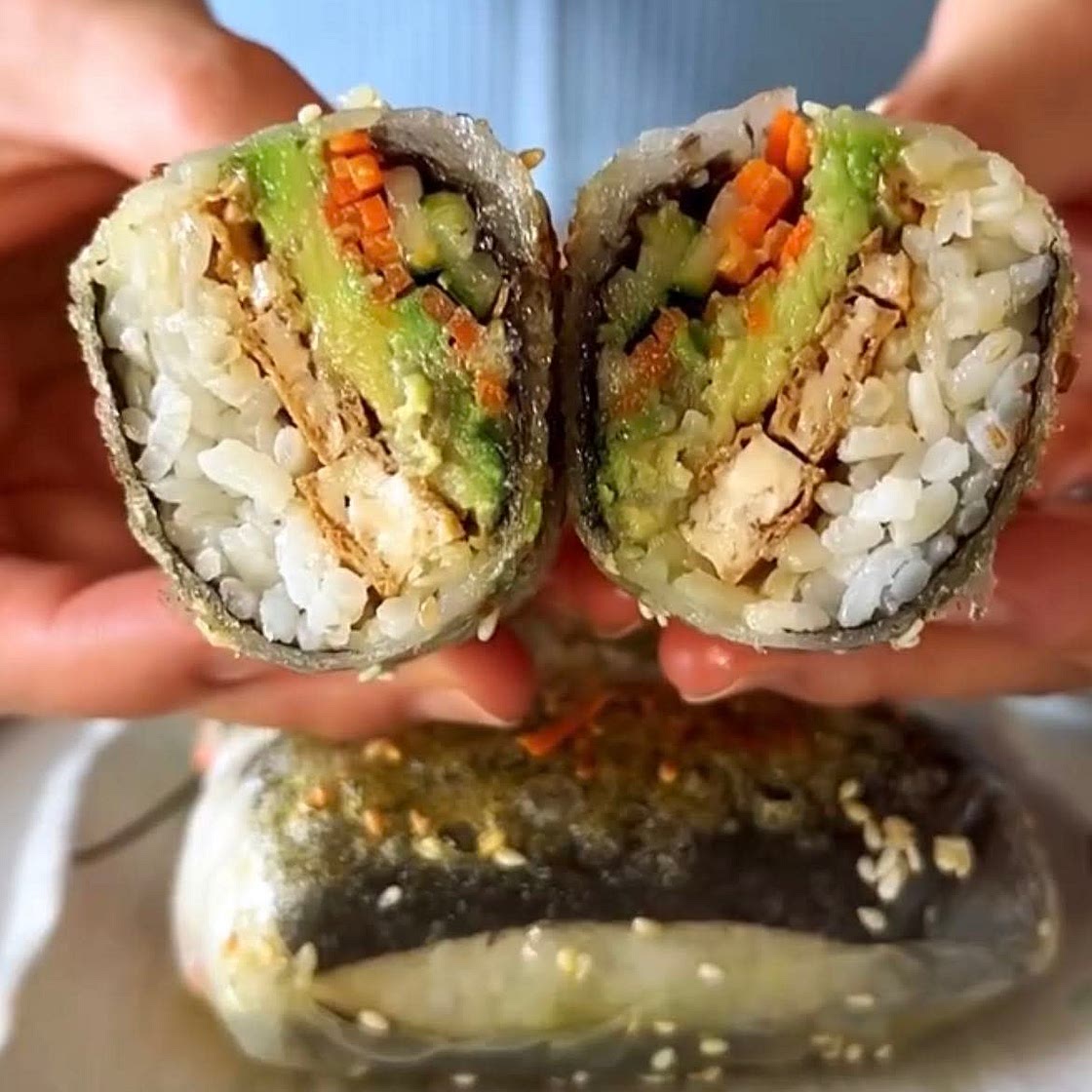 rice paper sushi