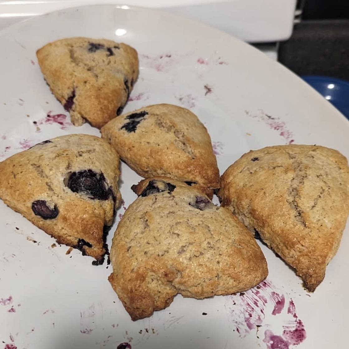My Favorite Blueberry Scones