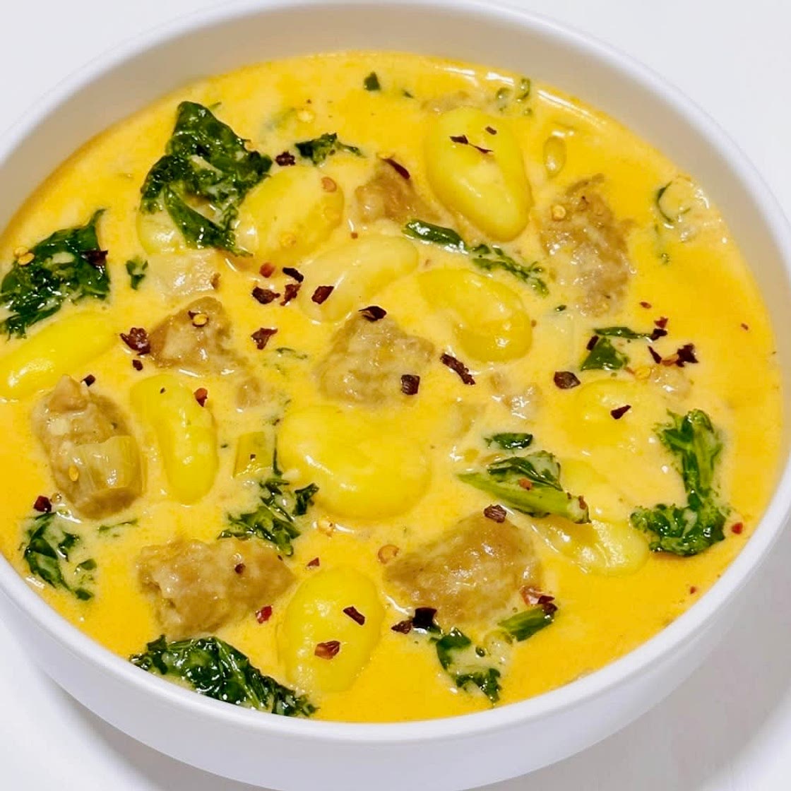 Gnocchi Zuppa Toscana (Gnocchi Tuscan-Style Soup)