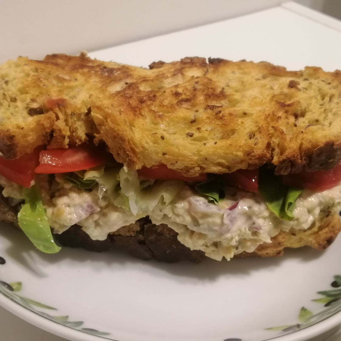 Pois chiches sandwich