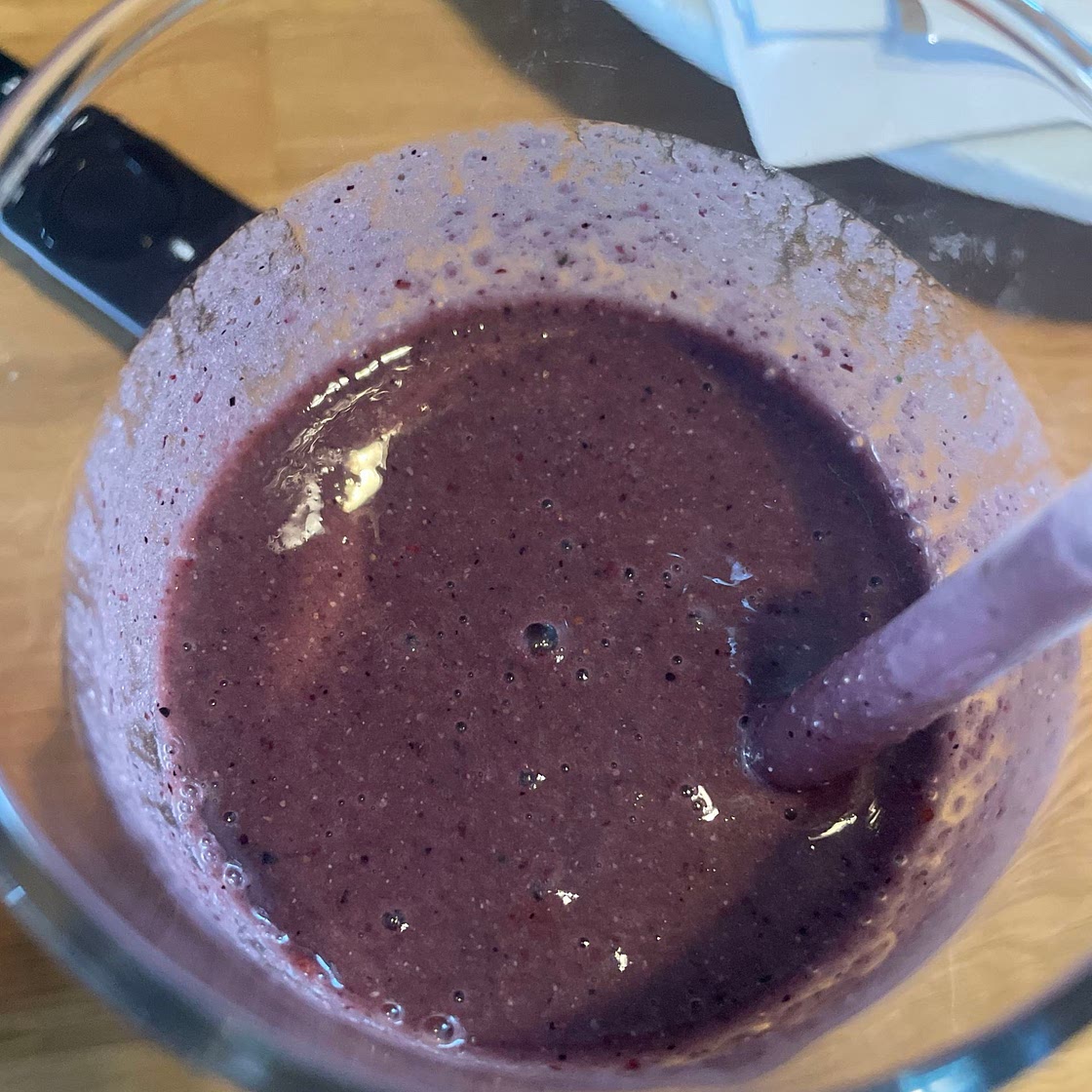Strawberry banana kale smoothie