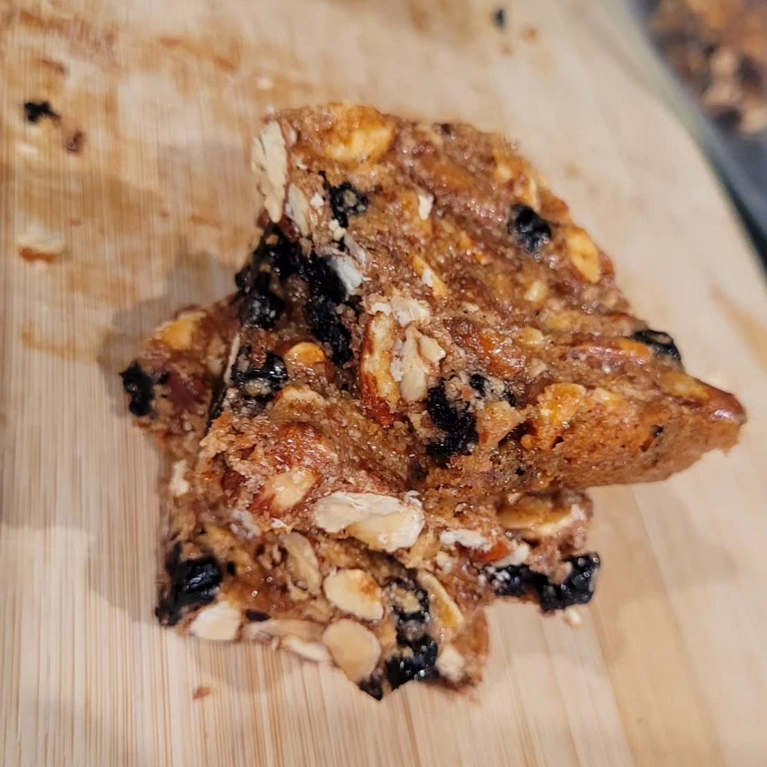 Blueberry Almond Snack Bars