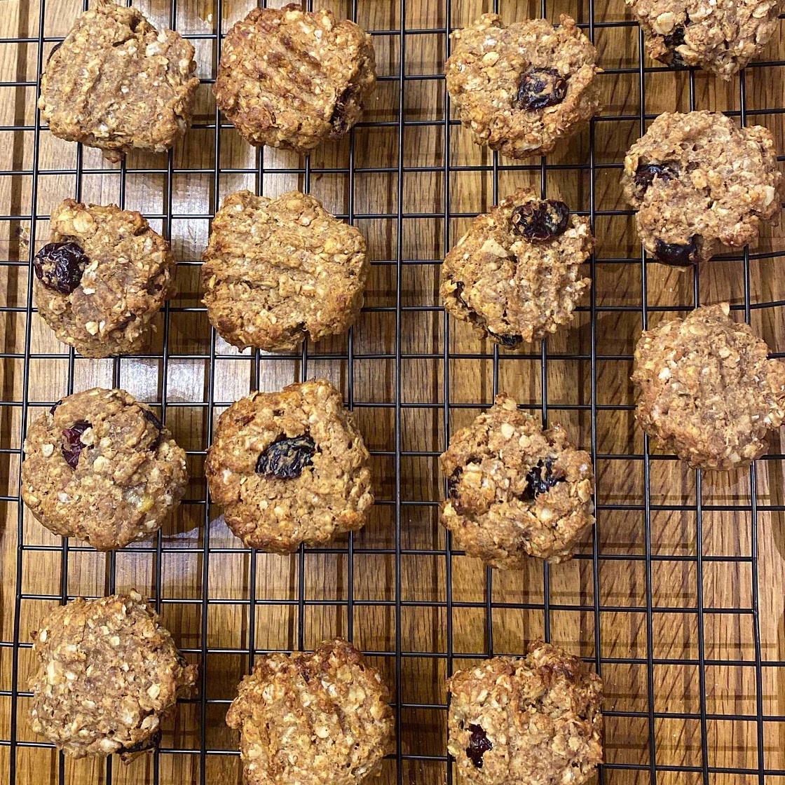 Cranberry Protein Cookies
