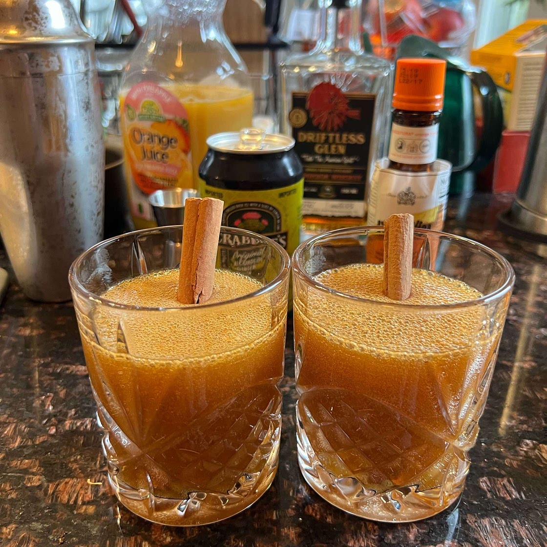 Spiced Honey Bourbon Old Fashioned