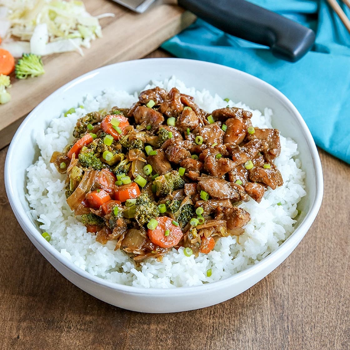 Japanese Sarku Copycat Rice Bowl