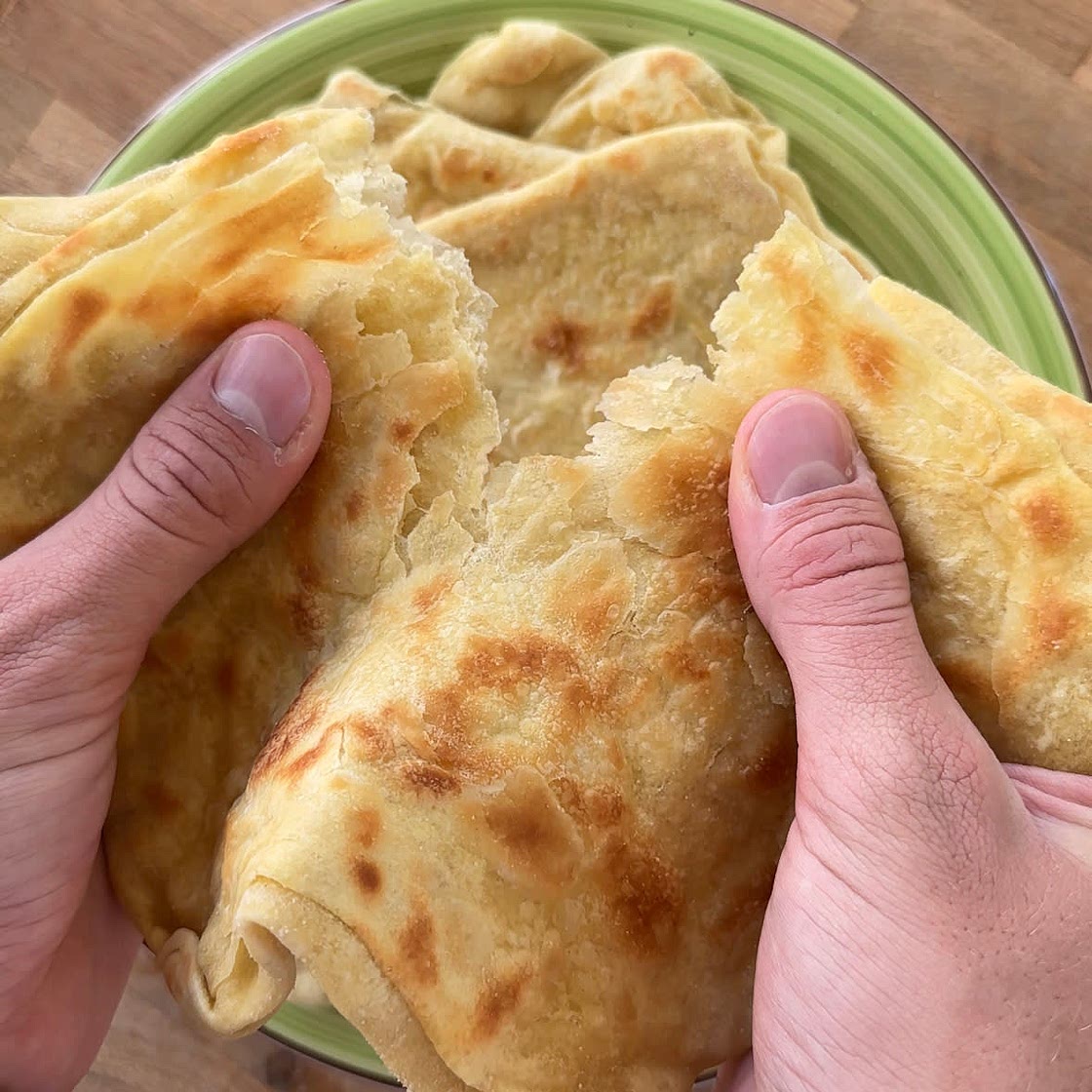 Msemmen - Moroccan Pancakes