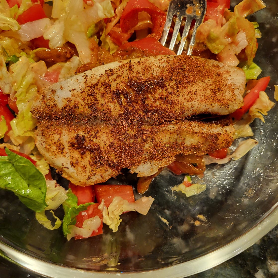 Air Fried Tilapia from Frozen