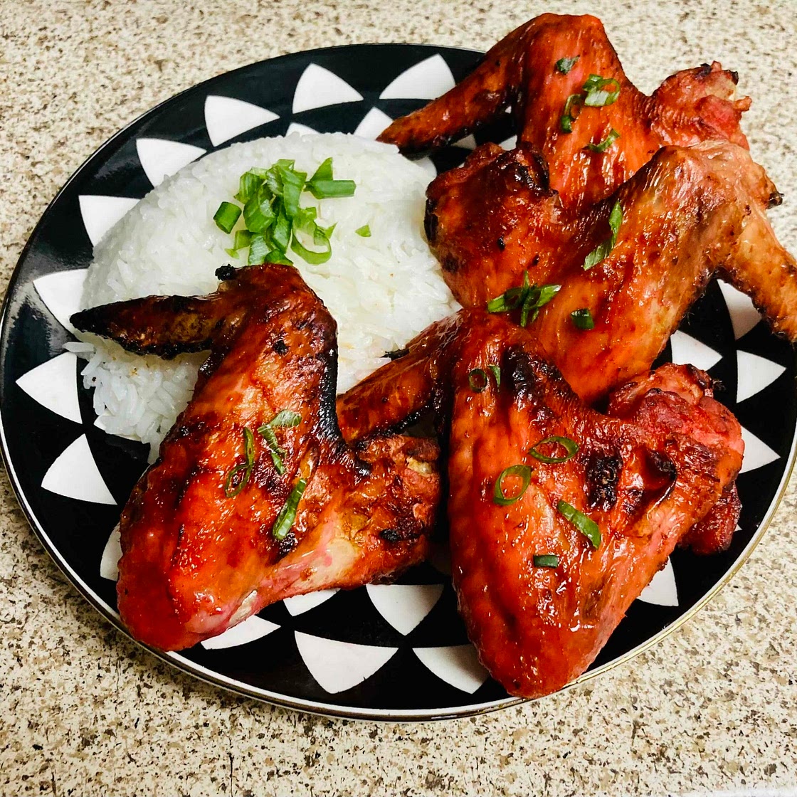 Air Fryer Cambodian Char Siu BBQ