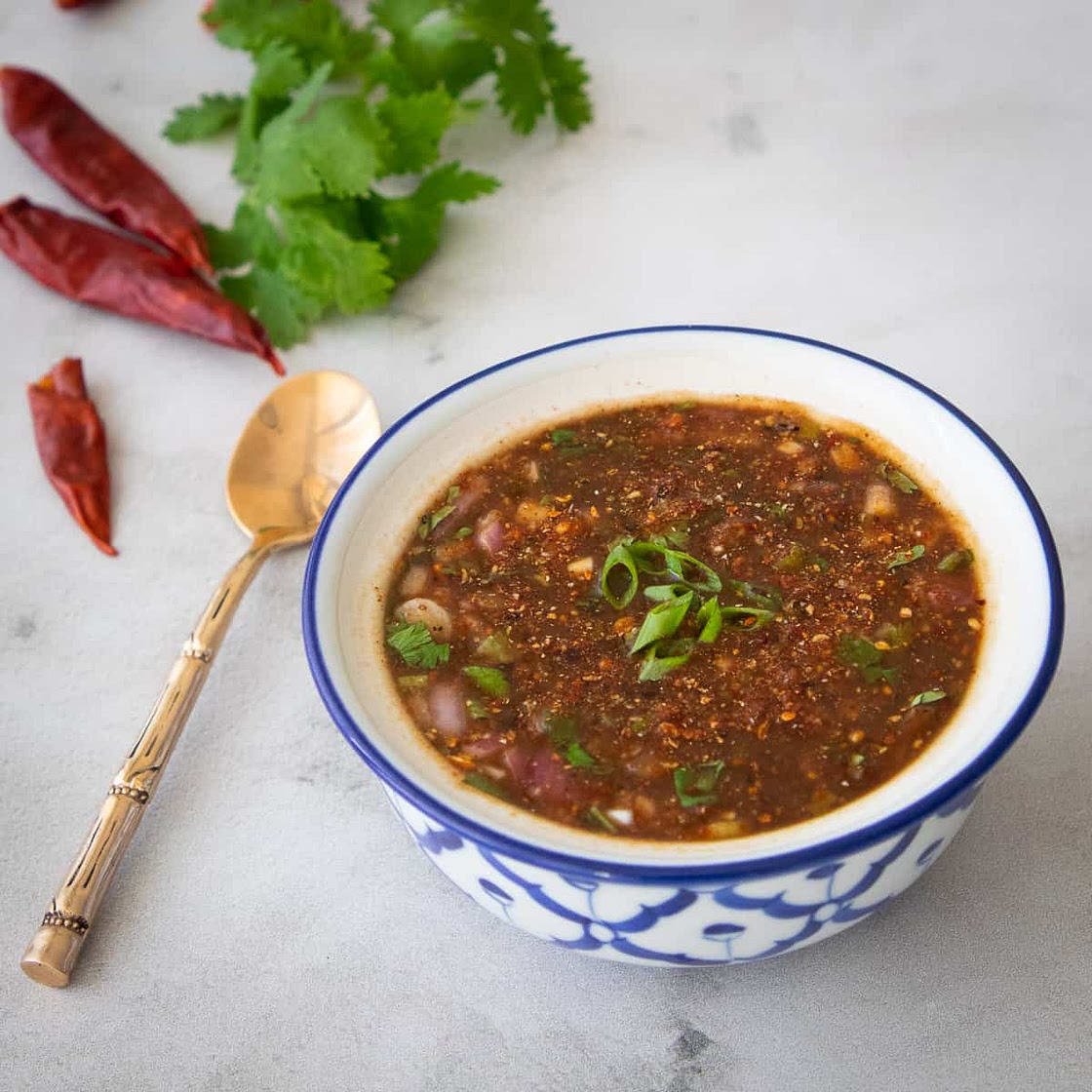 Thai Dipping Sauce for Meat (Nam Jim Jeaw)