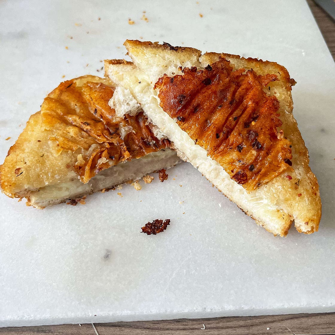 Ultimate Truffle Honey Grilled Cheese