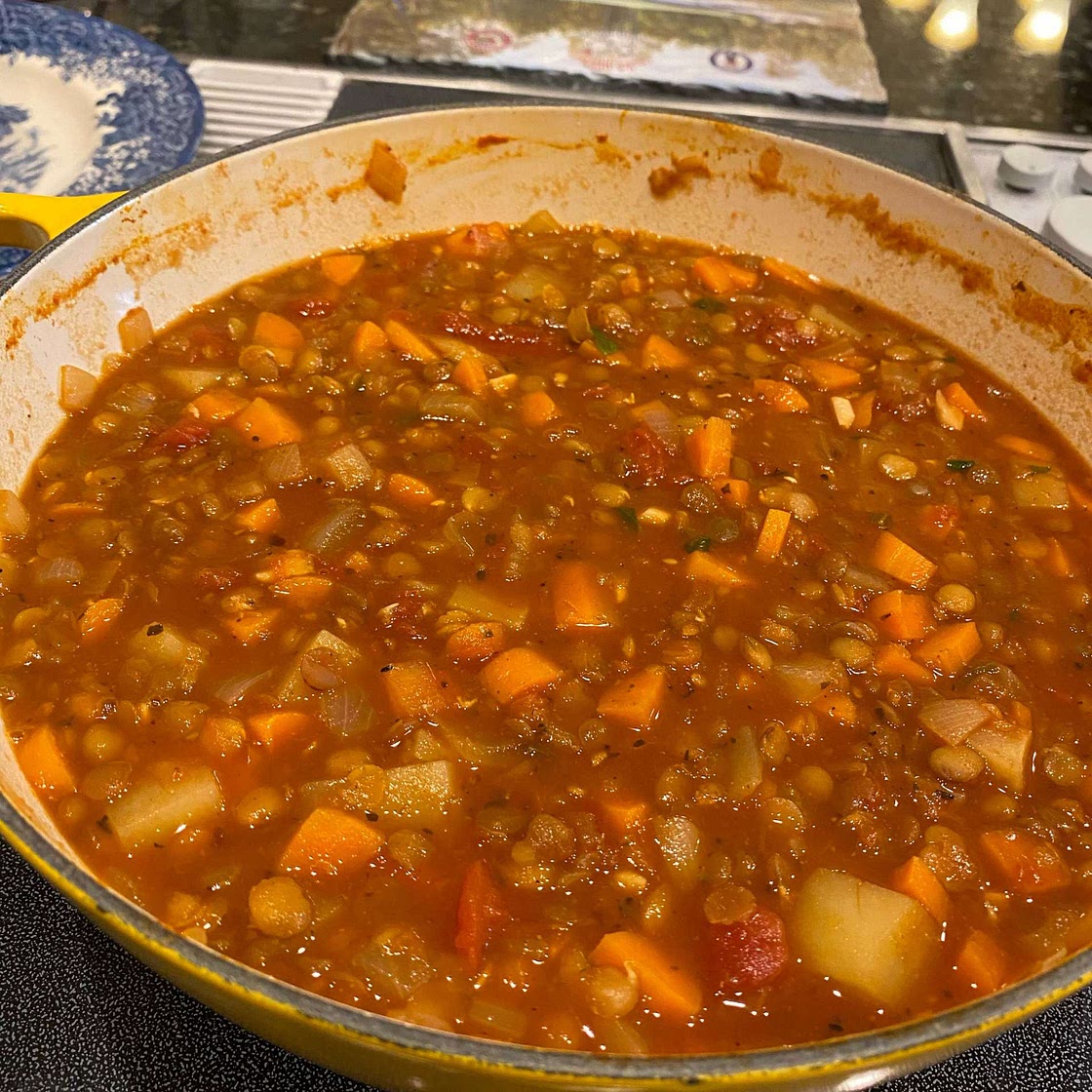 Tomato Lentil Soup