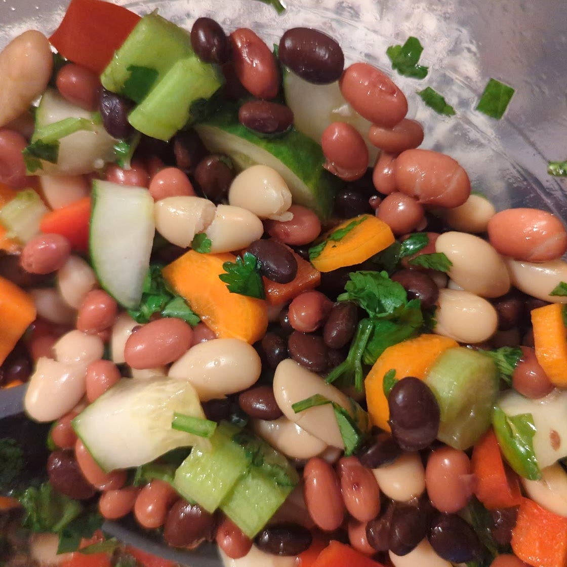 One-Bowl 3 Bean Salad