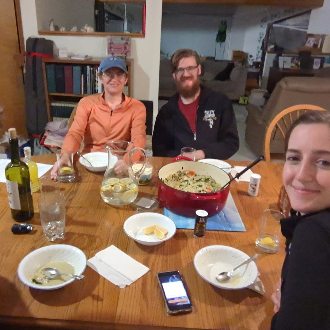 Cozy Wild Rice and Orzo Chicken Soup