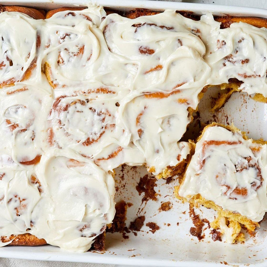 Pumpkin Cinnamon Rolls