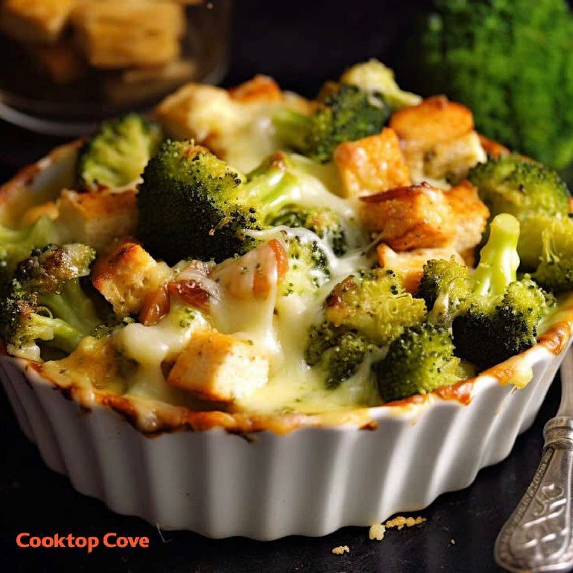 Salmon Broccoli Cheese Dish