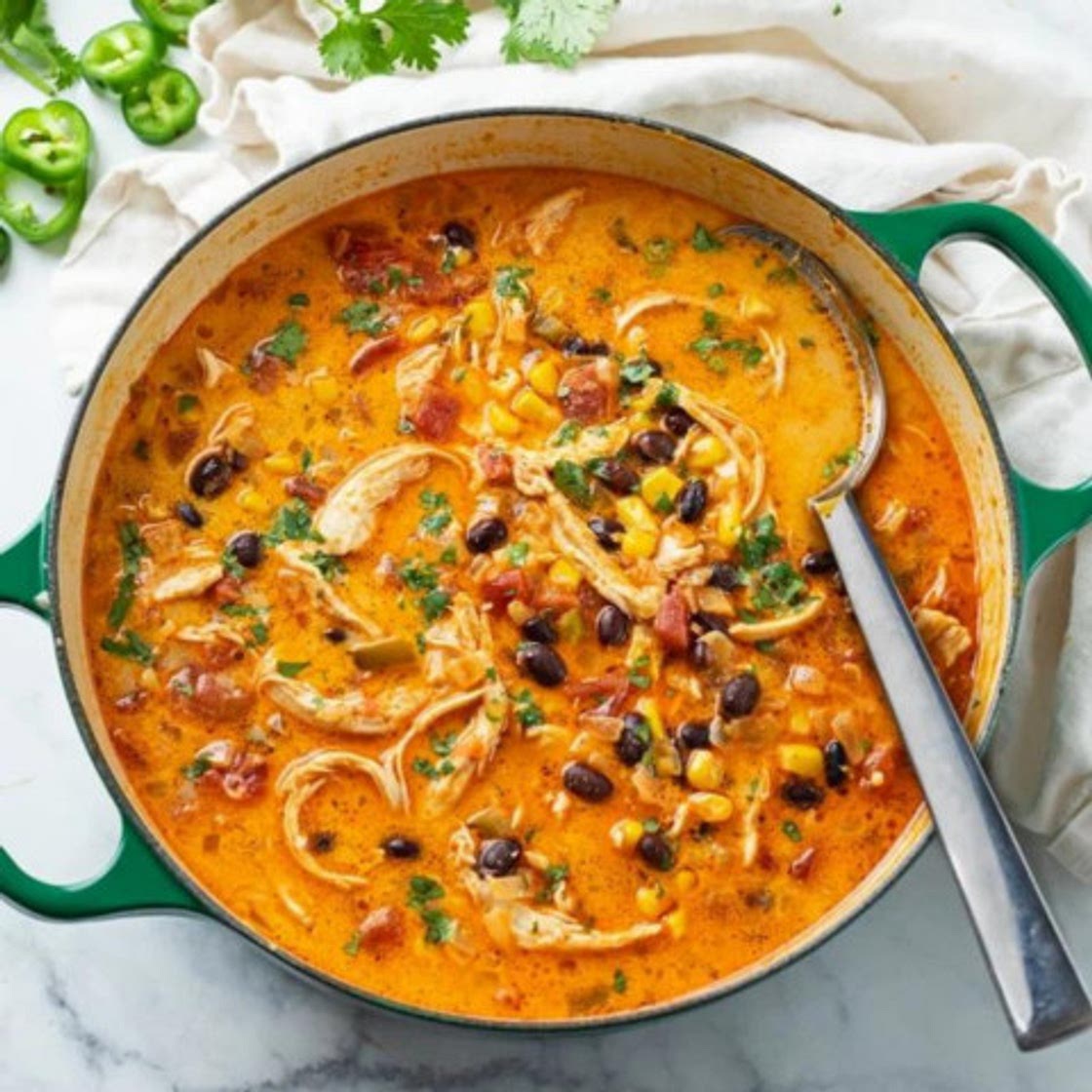 Chicken Enchilada Soup Recipe