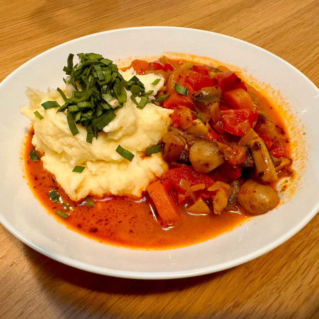 117. Mash and Mushroom Goulash