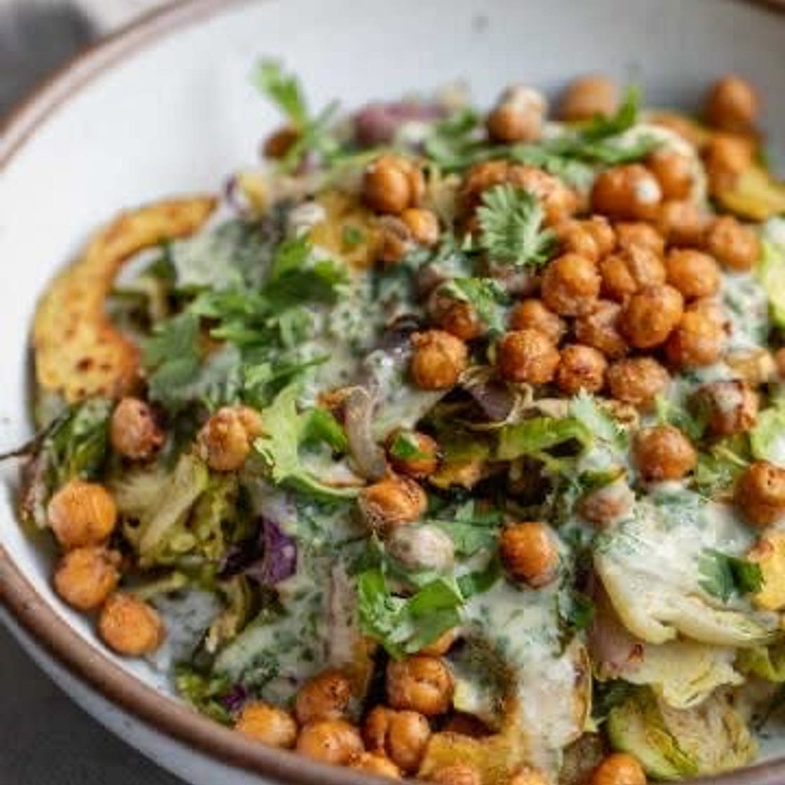 Roasted Squash Salad with Cilantro Lime Dressing