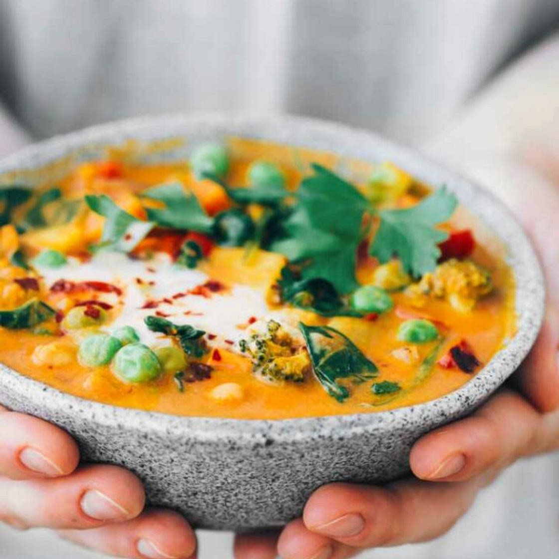 Vegan Thai Potato Curry (Spicy)