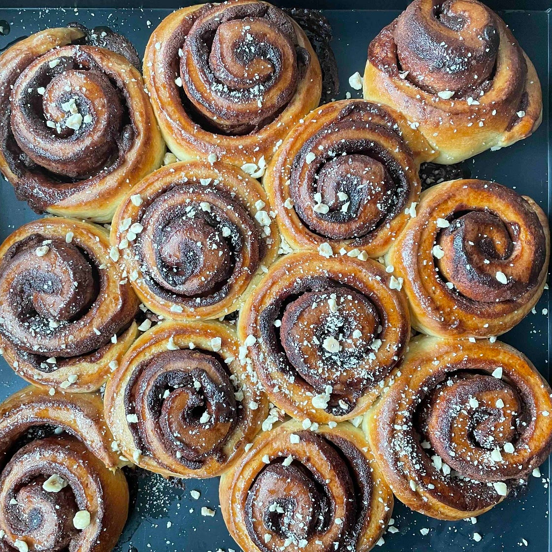 Chocolate & Hazelnut  Buns 