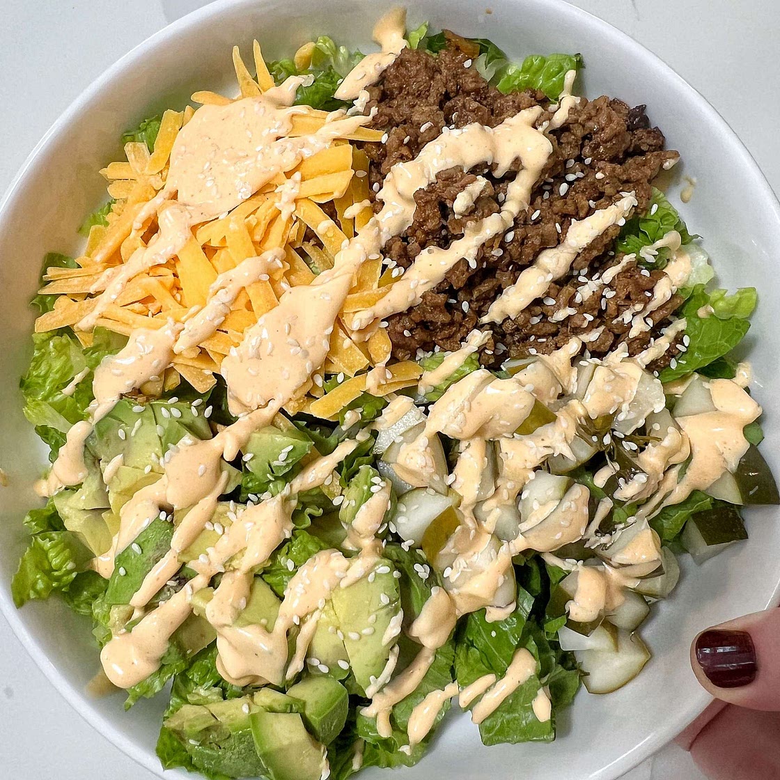 Burger Salad