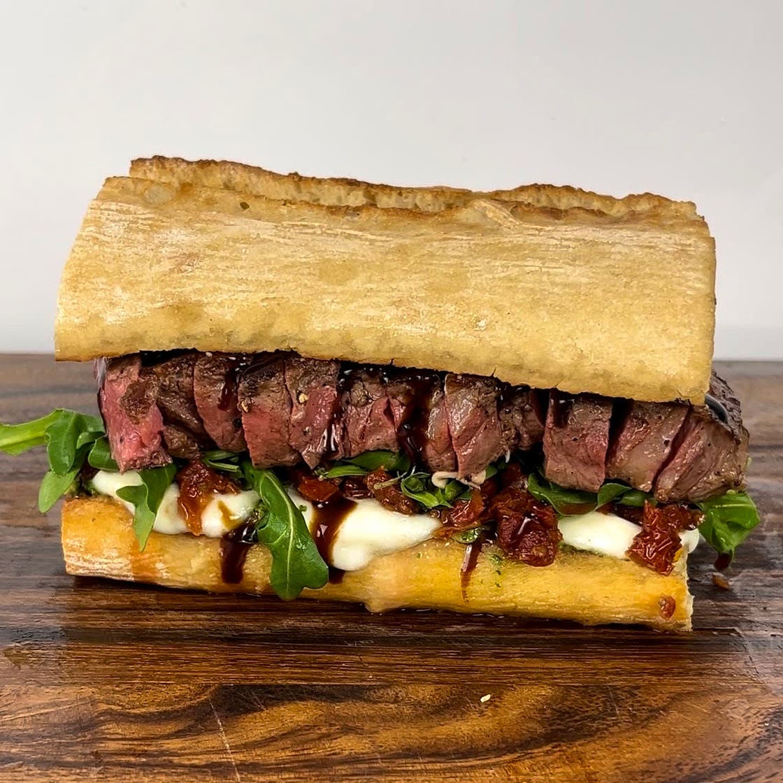 Pesto Steak Sandwich