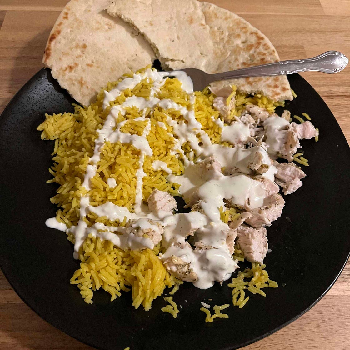Halal Cart Style Chicken Platter