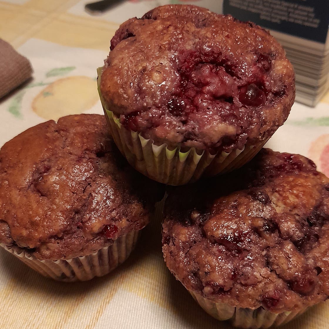 Cranberry muffins