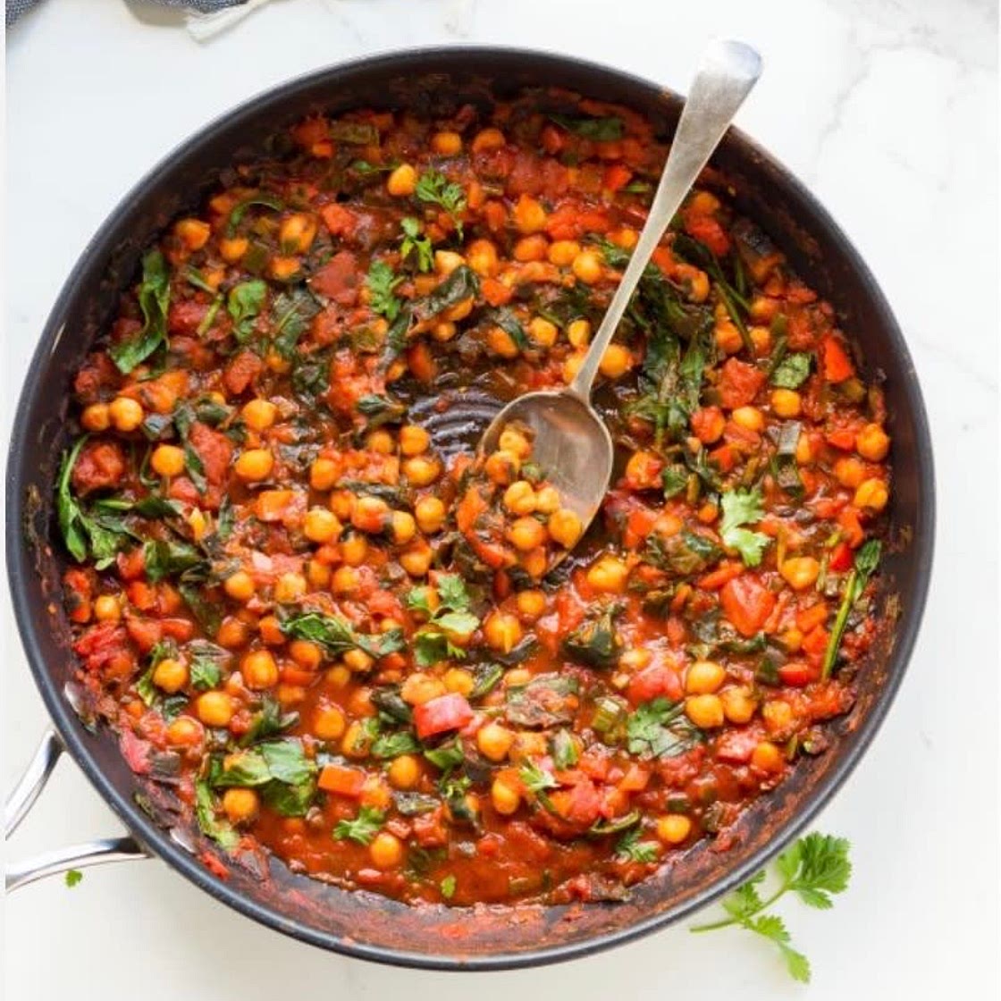Simple Chickpea Shakshuka