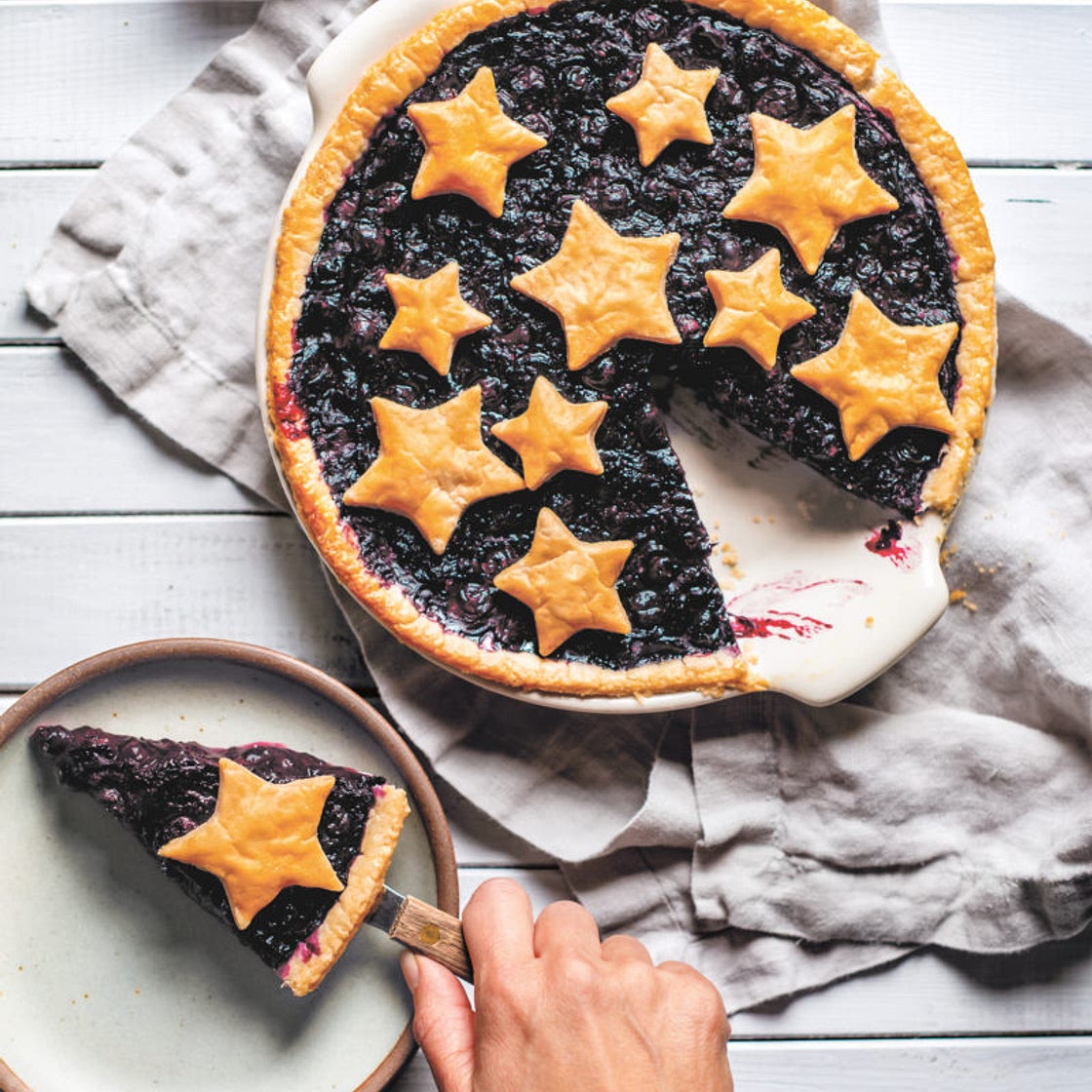 A Blueberry Pie Recipe, No Sugar Added! - Workman Publishing