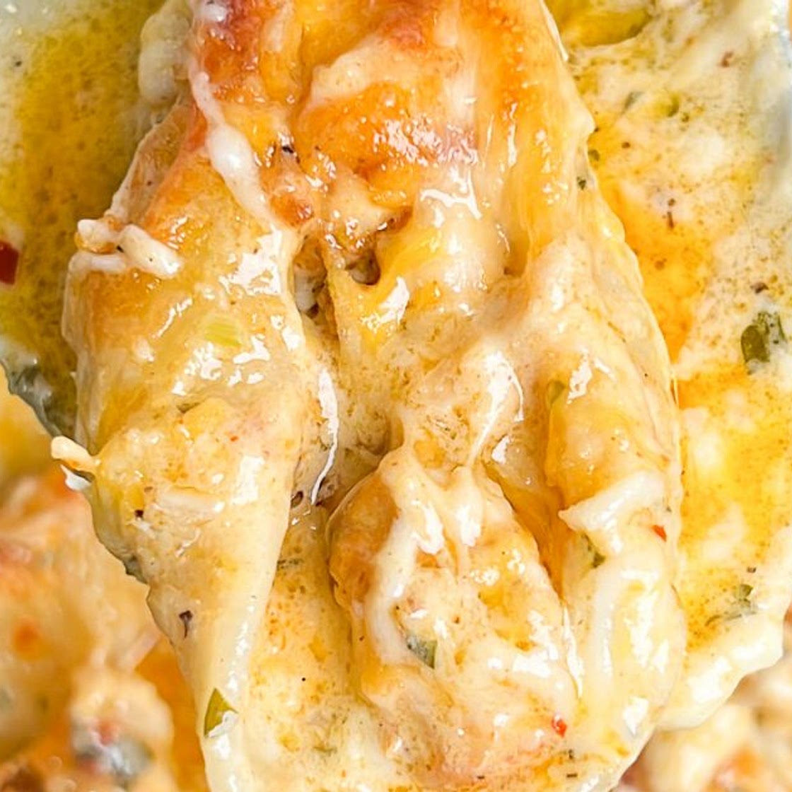 Chicken Scampi Stuffed Pasta Shells – Bad Batch Baking -...