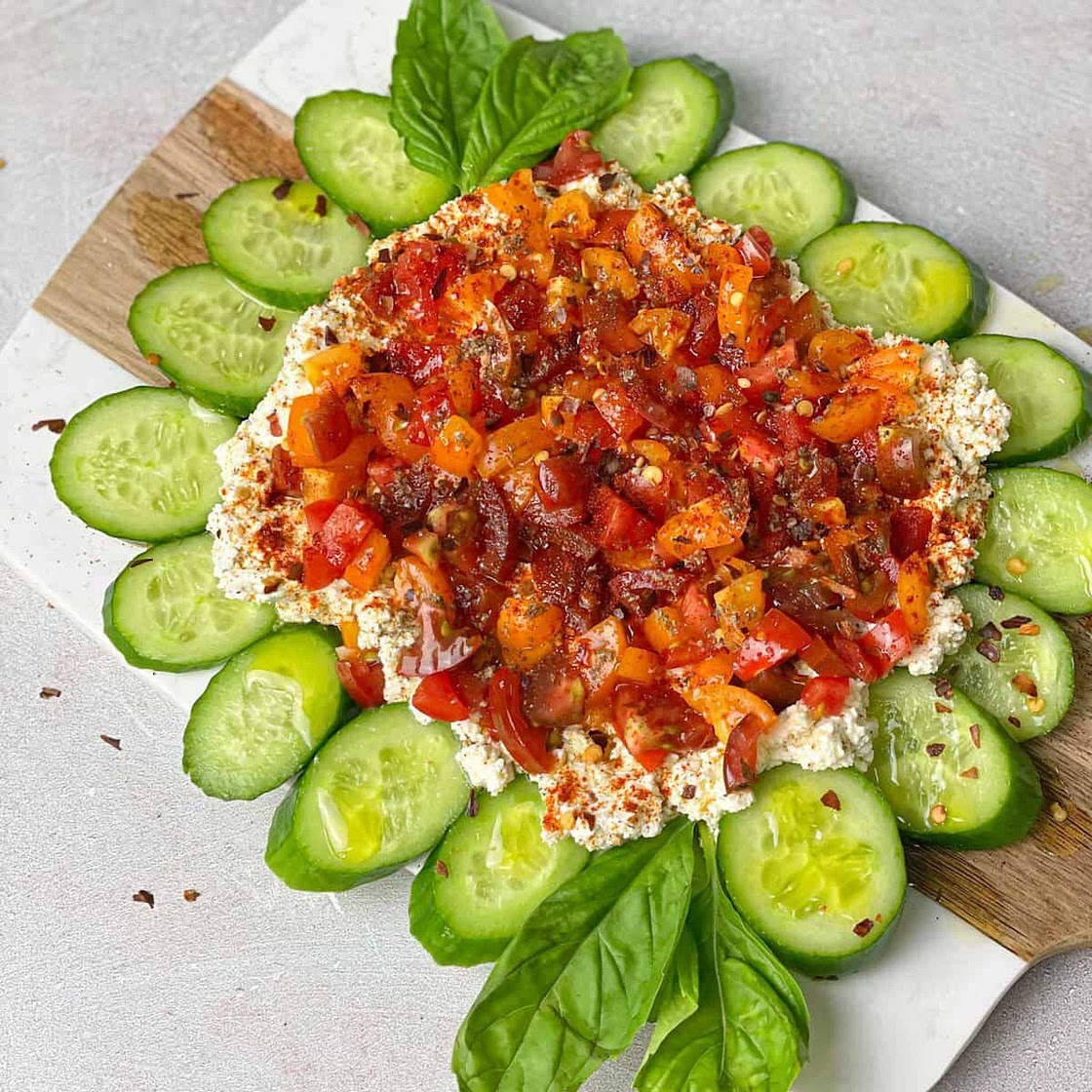 Feta Dip with Zaatar