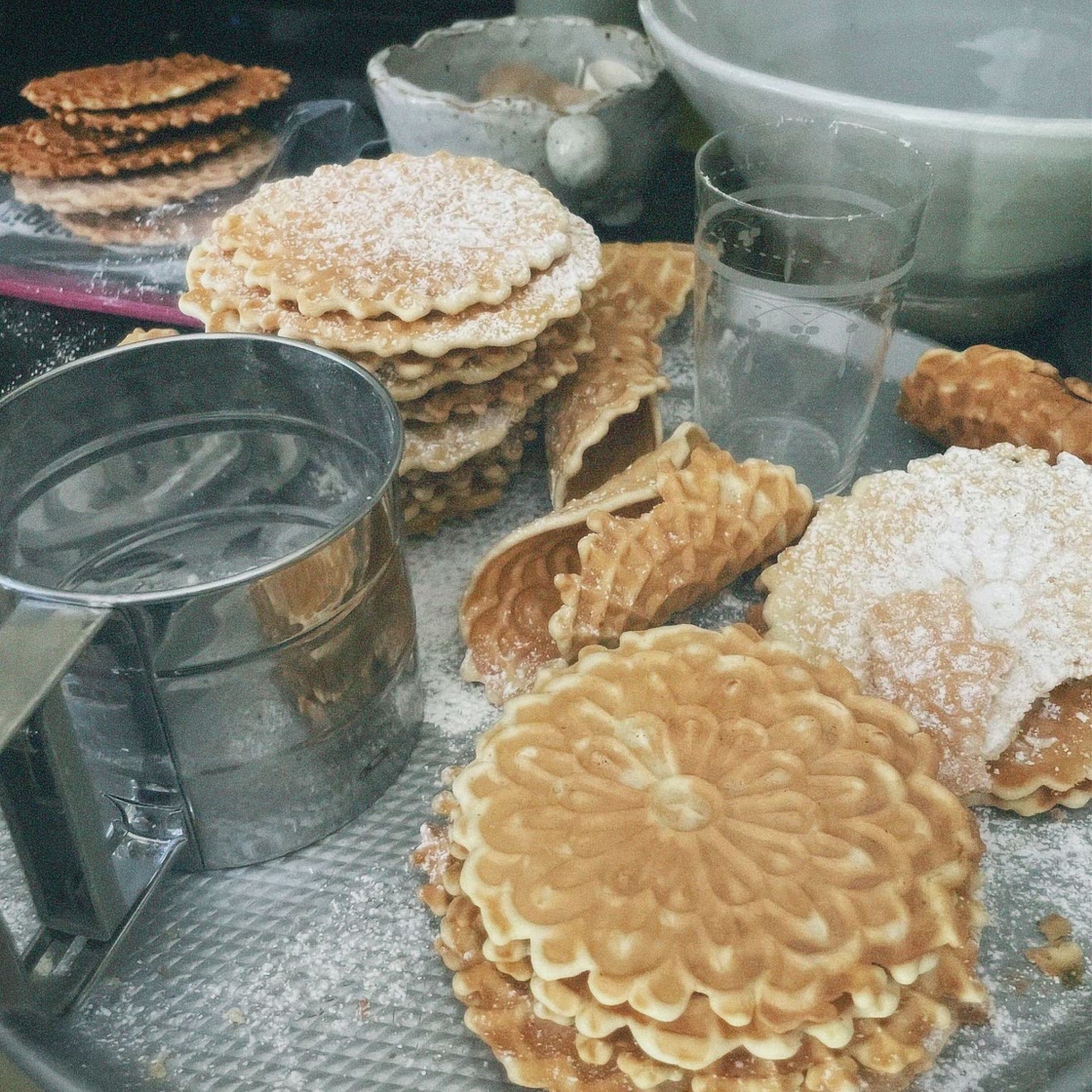 My pizzelles 