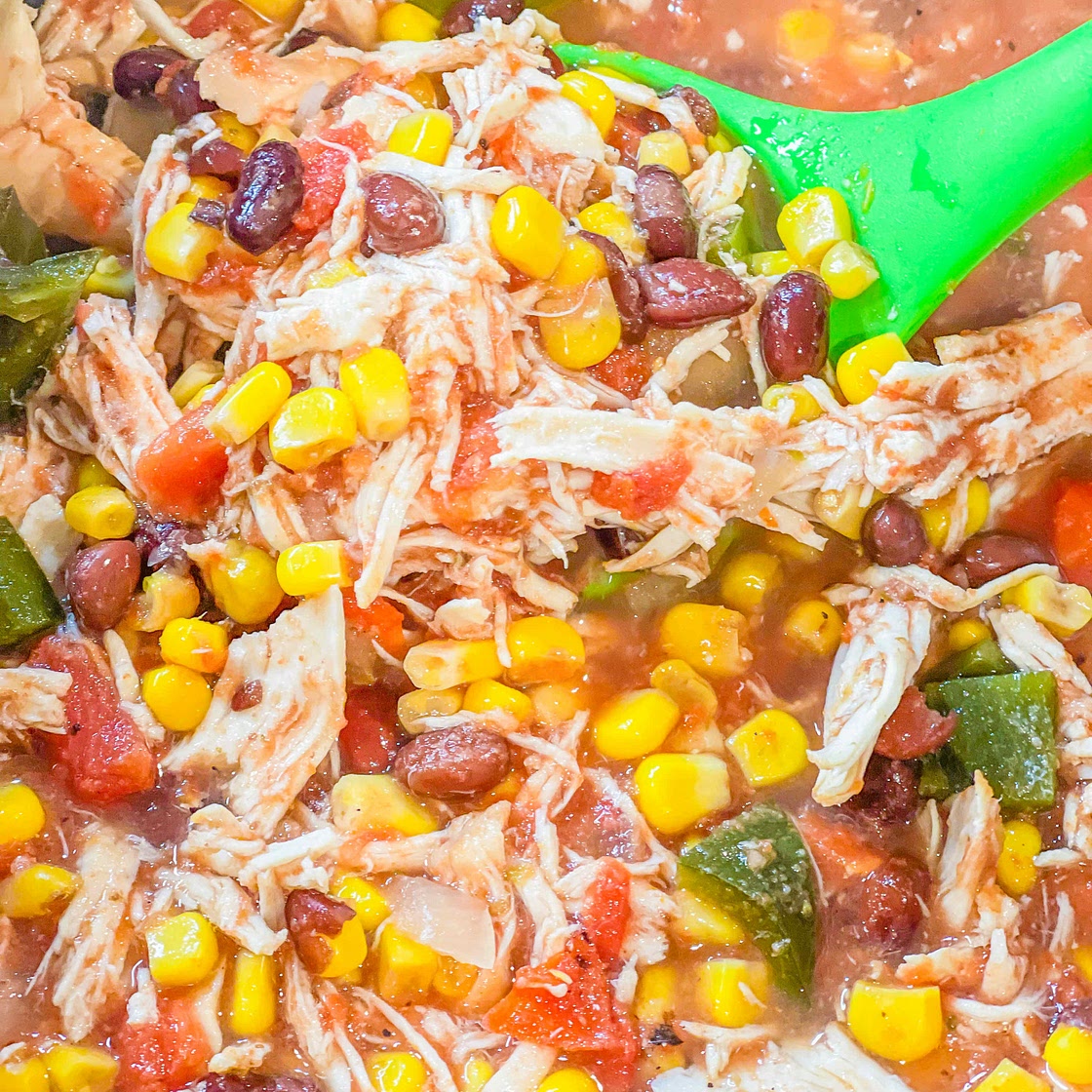 Crock Pot Chicken Enchilada Soup