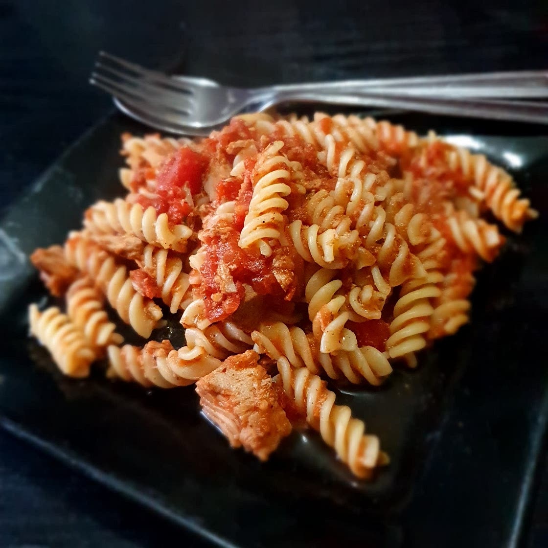 Chilli tuna pasta