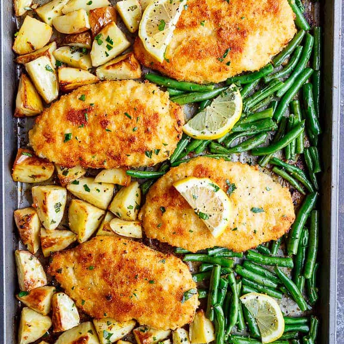 Sheet Pan Lemon Herb Chicken and Vegetables