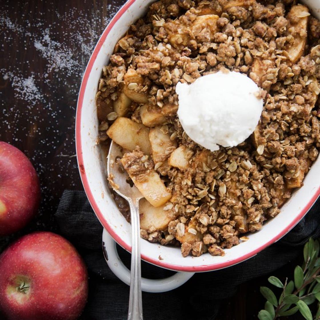 Healthy Apple Crisp