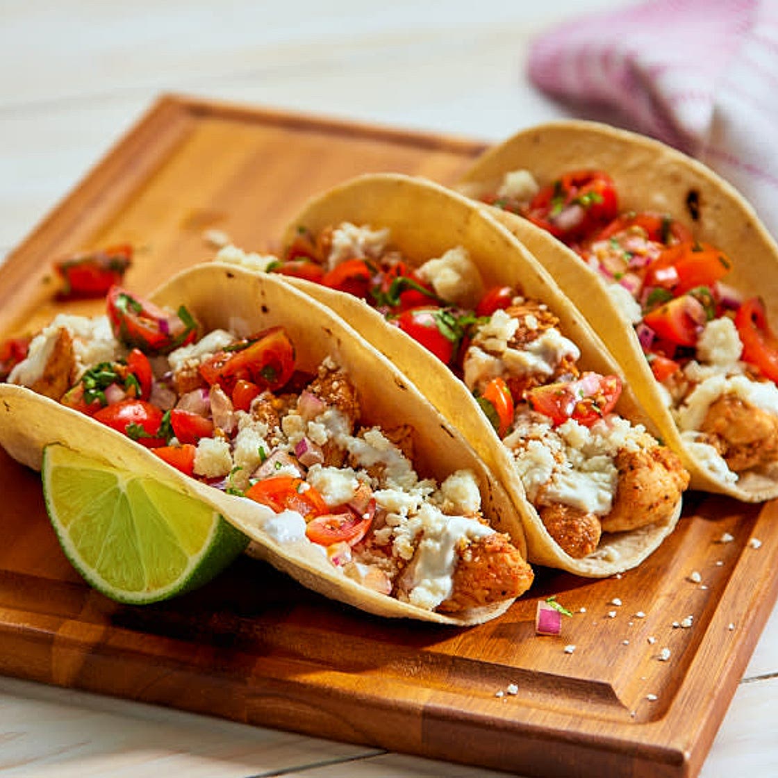 Tacos de pollo