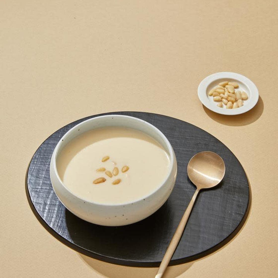 잣죽