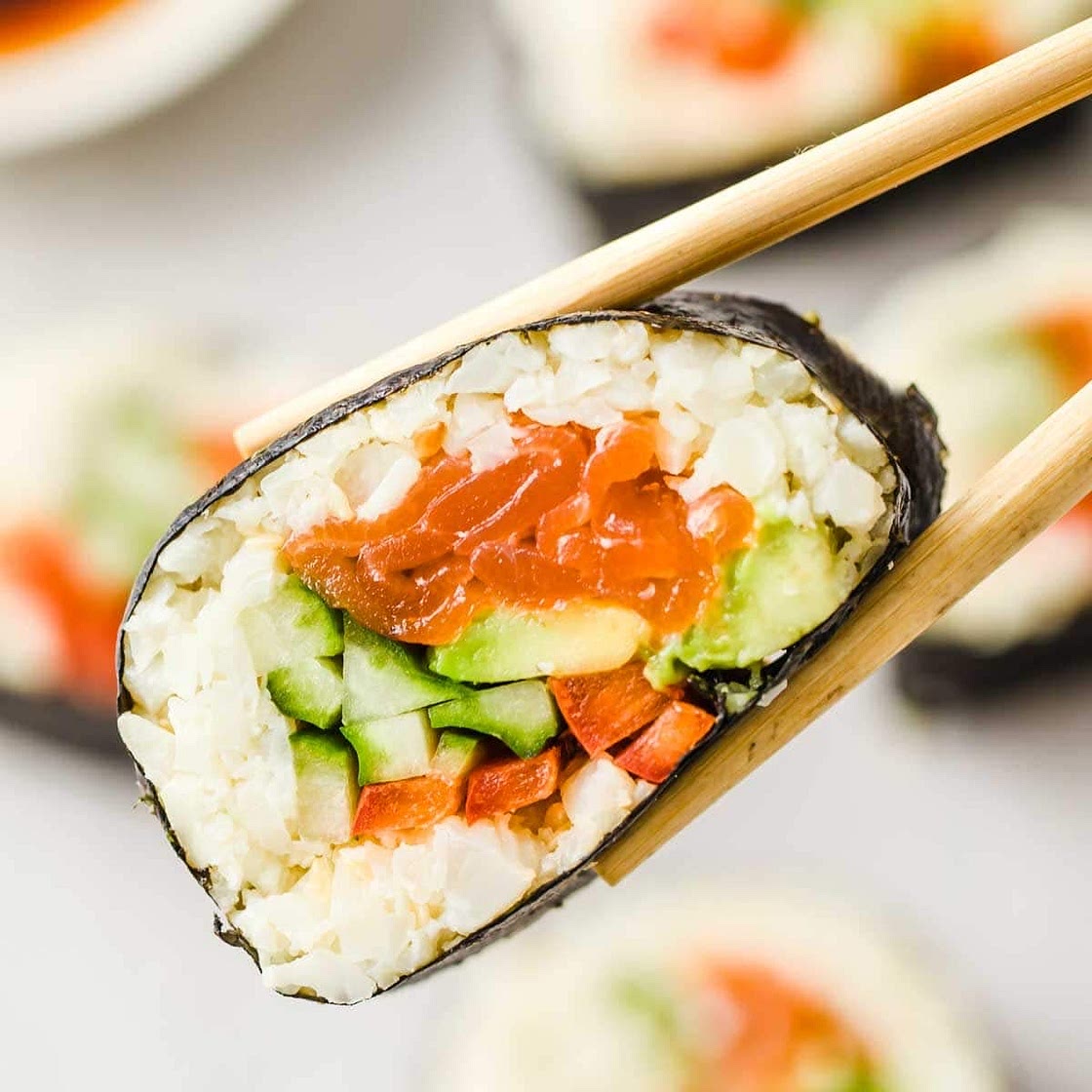 Low-Carb Sushi Wraps