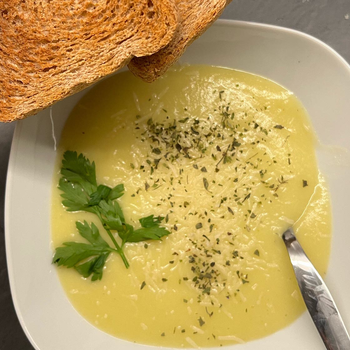 Crema de calabacín light