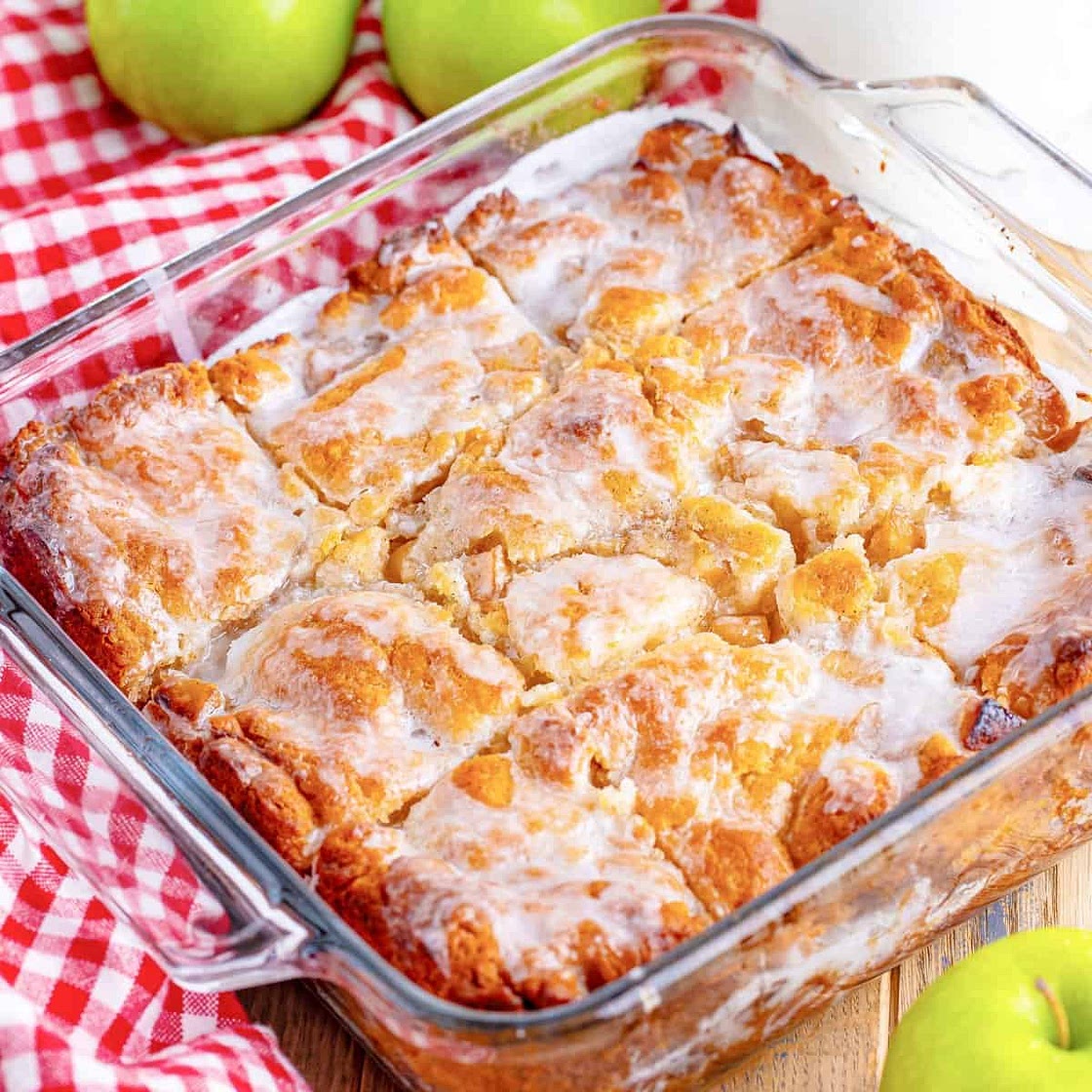 Apple Pie Butter Swim Biscuits