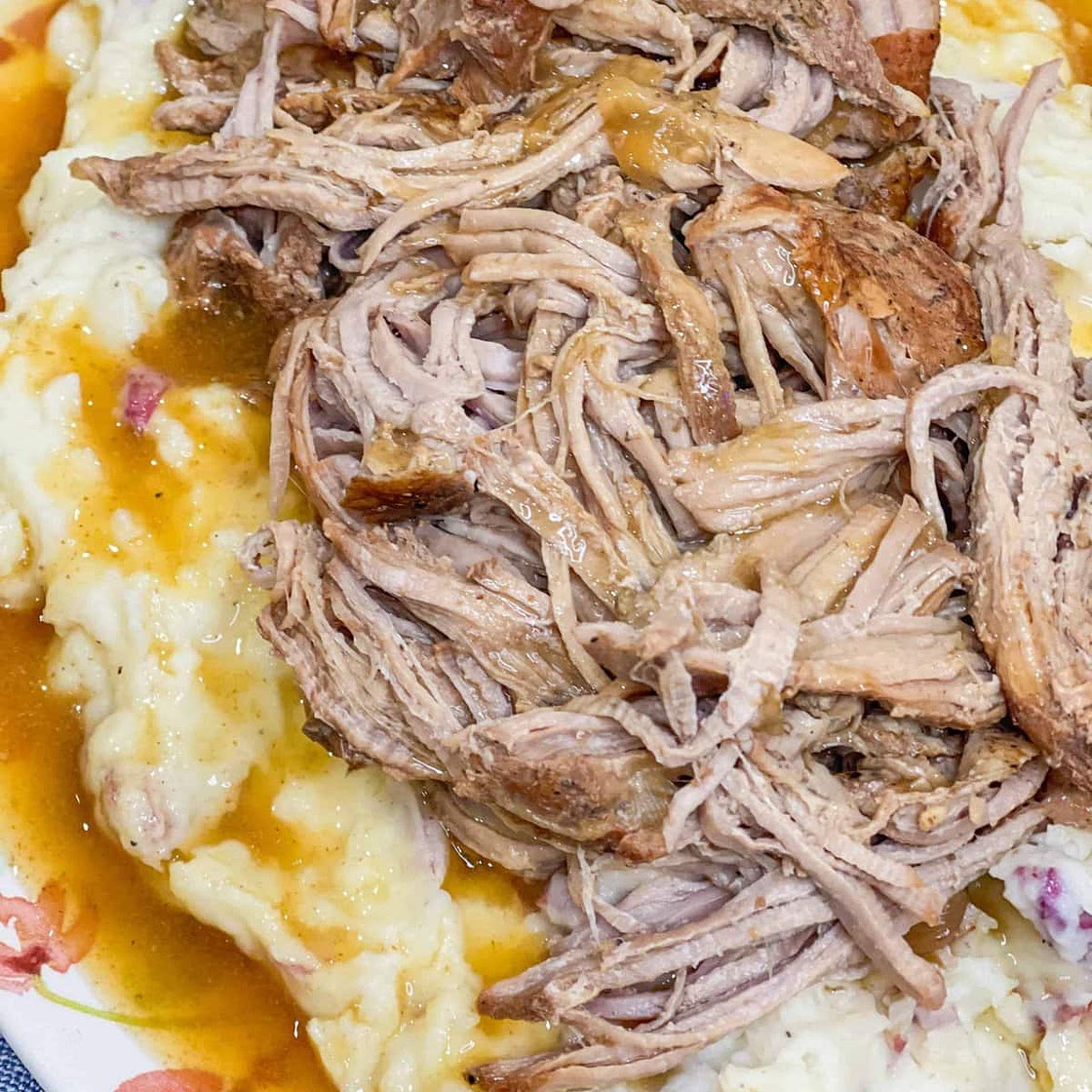 Crock Pot Apple Cider Pork Loin