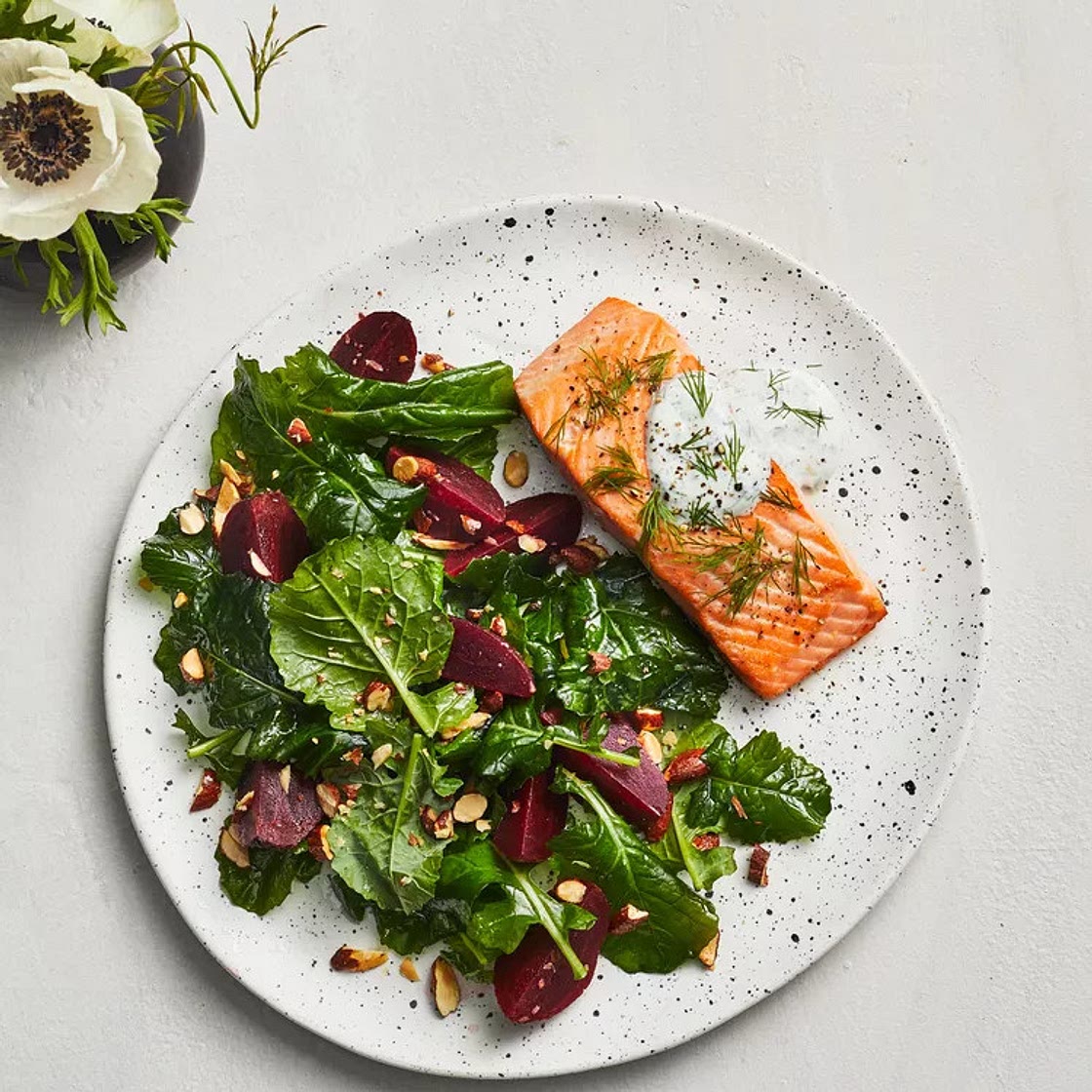 Salmon Beet Salad